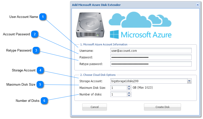 Add Azure Block Disk