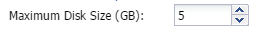 3. Maximum Disk Size