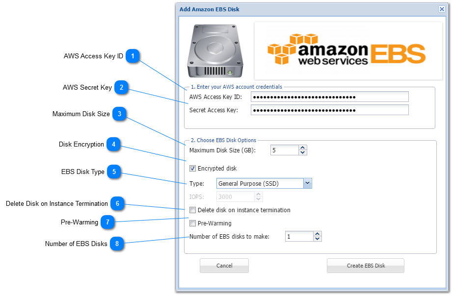 Add EBS Disk