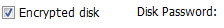 7. Encrypted disk