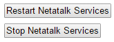 1. Start/Stop Netatalk Services