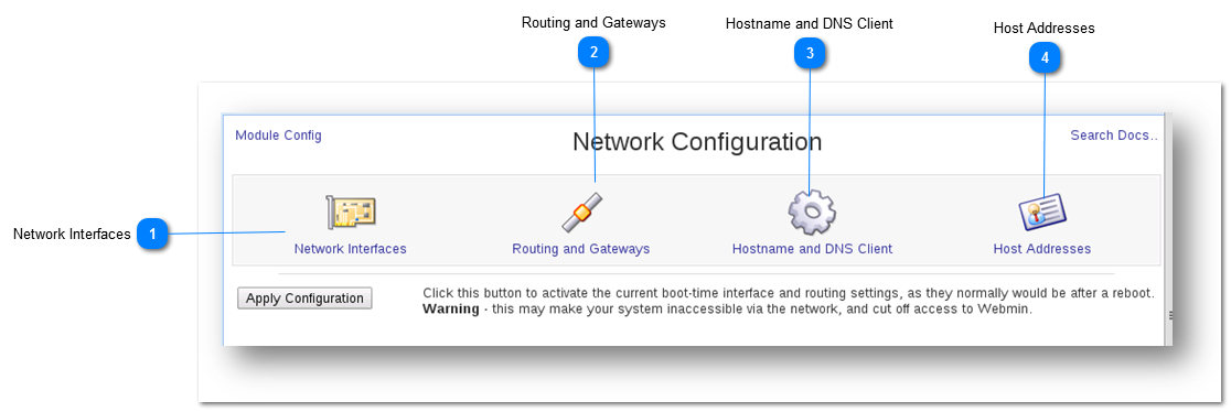 Configuring Network Settings