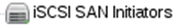 7. Configuring iSCSI SAN Initiators