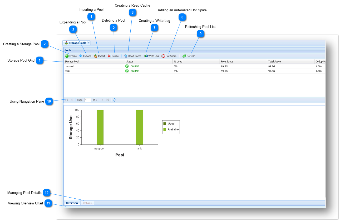 Working with Storage Pools